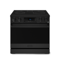 36 Inch Professional Electric Range with Tilt Panel Touch Control in Black | Gordon Ramsay Series