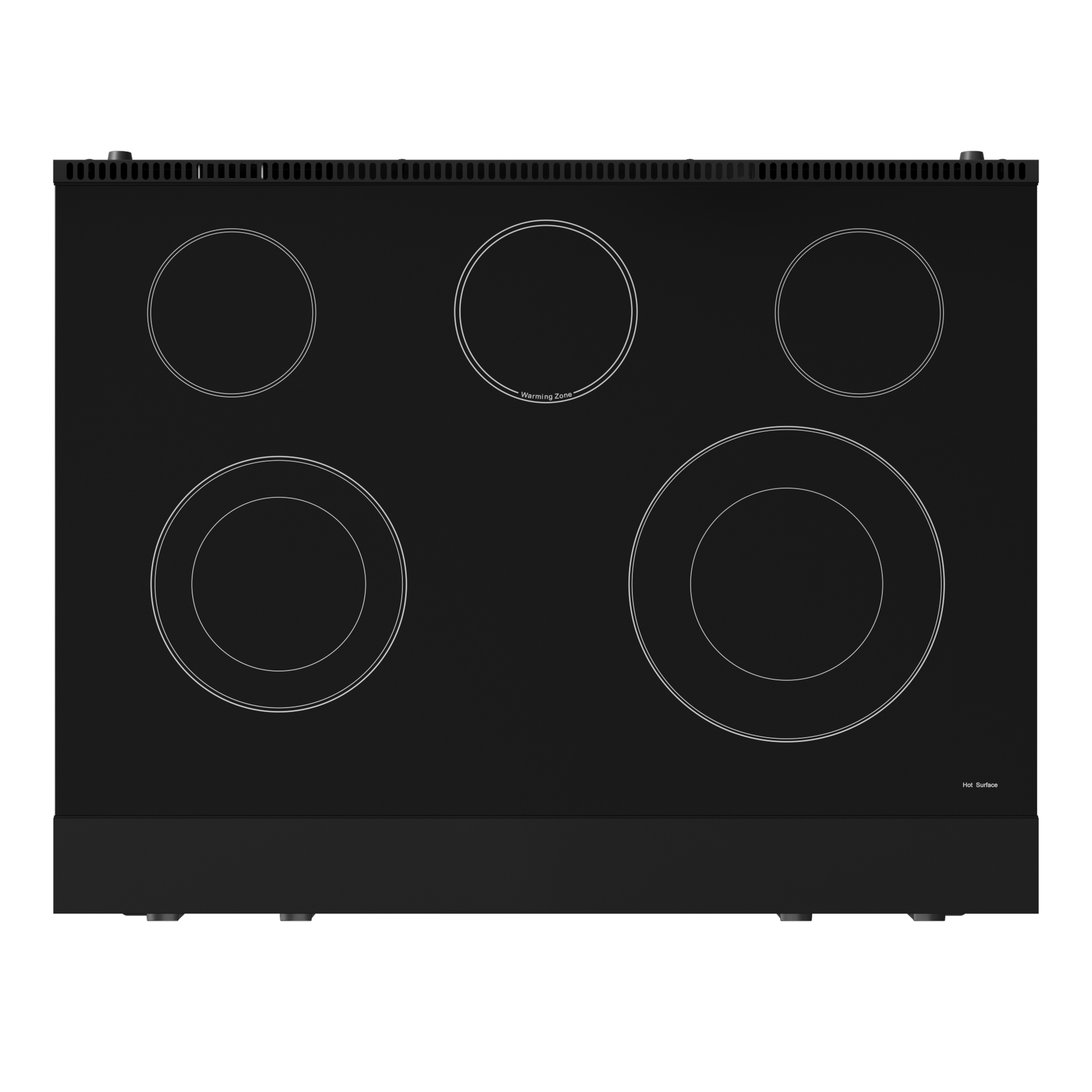 36 Inch Professional Electric Range with Tilt Panel Touch Control in Black | Gordon Ramsay Series - RSE36B