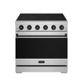 36 Inch Professional Electric Range in Stainless Steel/Black | Gordon Ramsay Series