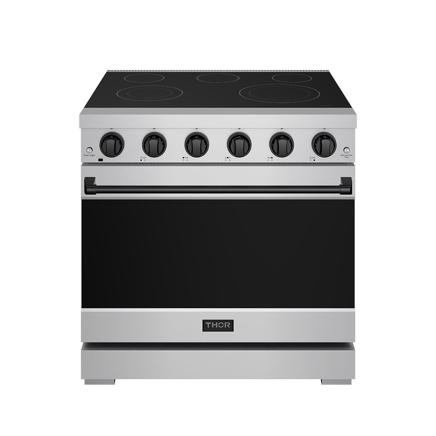 36 Inch Professional Electric Range in Stainless Steel/Black | Gordon Ramsay Series