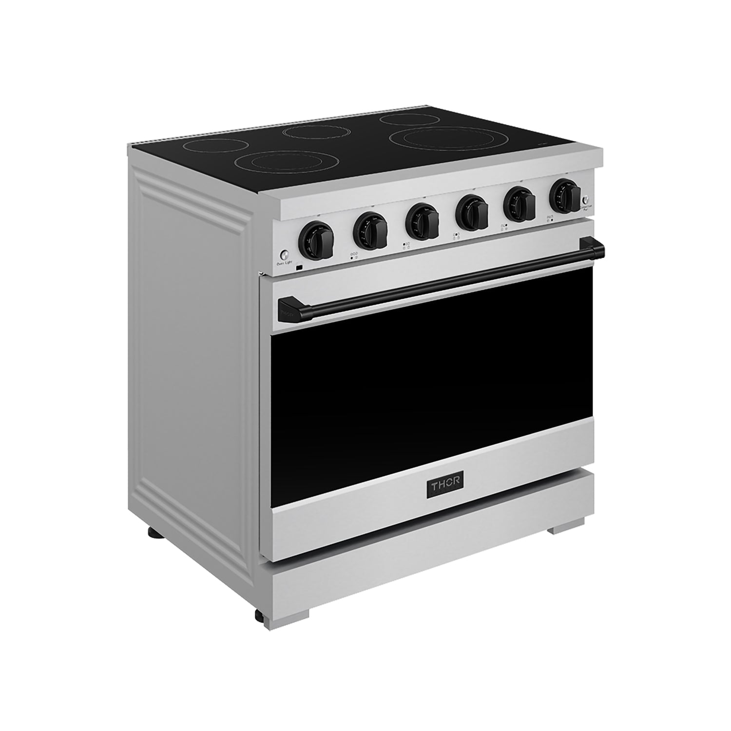 36 Inch Professional Electric Range in Stainless Steel/Black | Gordon Ramsay Series