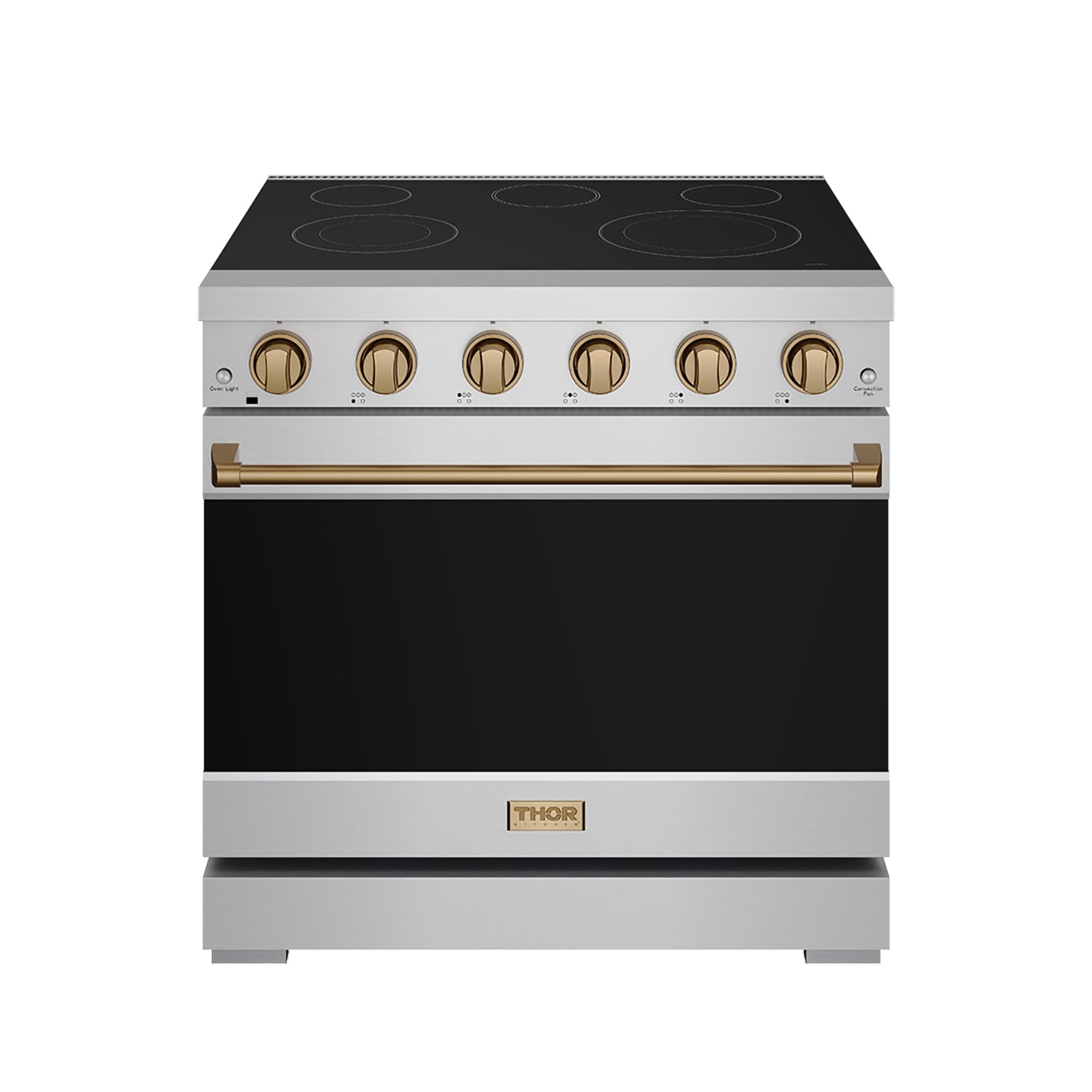 36 Inch Professional Electric Range in Stainless Steel/Bronze | Gordon Ramsay Series