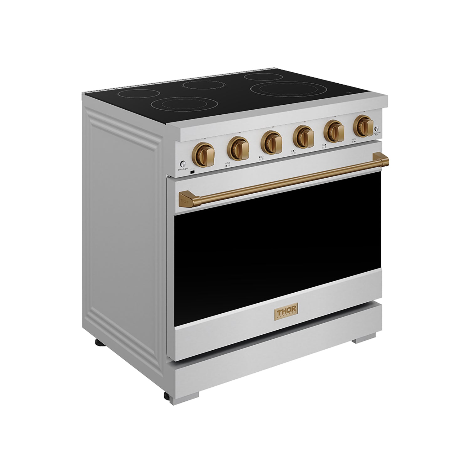 36 Inch Professional Electric Range in Stainless Steel/Bronze | Gordon Ramsay Series