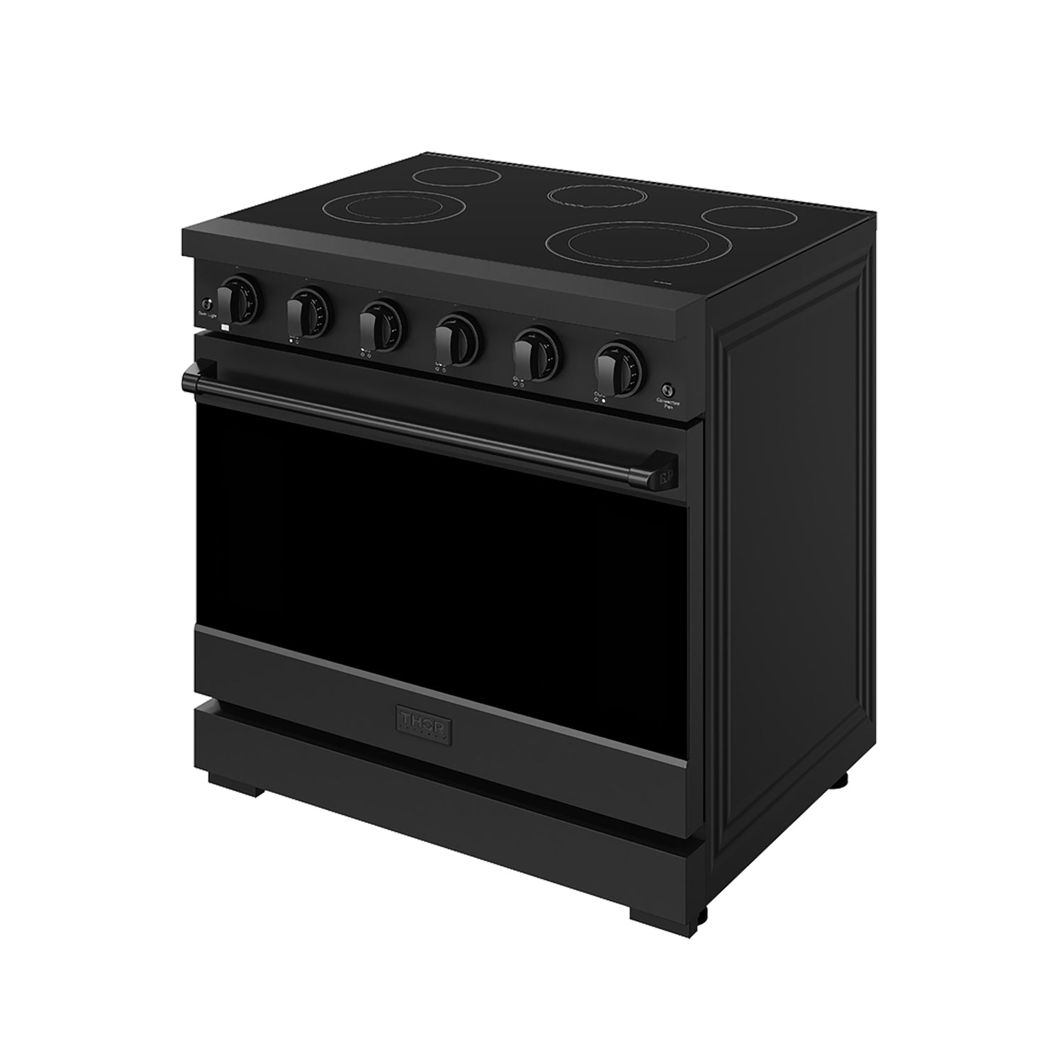 36 Inch Professional Electric Range in Black | Gordon Ramsay Series