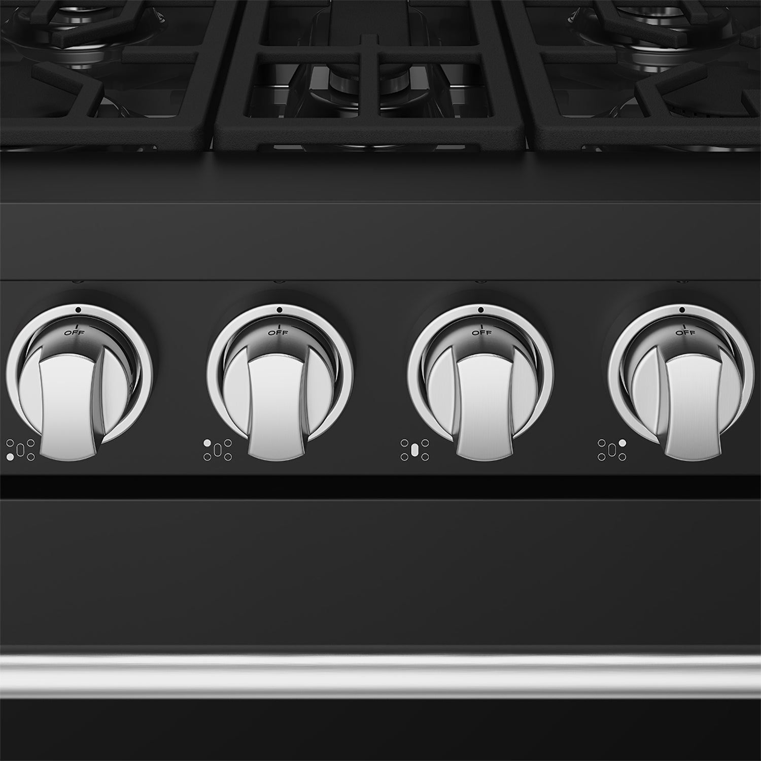 30 Inch Professional Liquid Propane with Precision Knob Control in Black/Stainless Steel