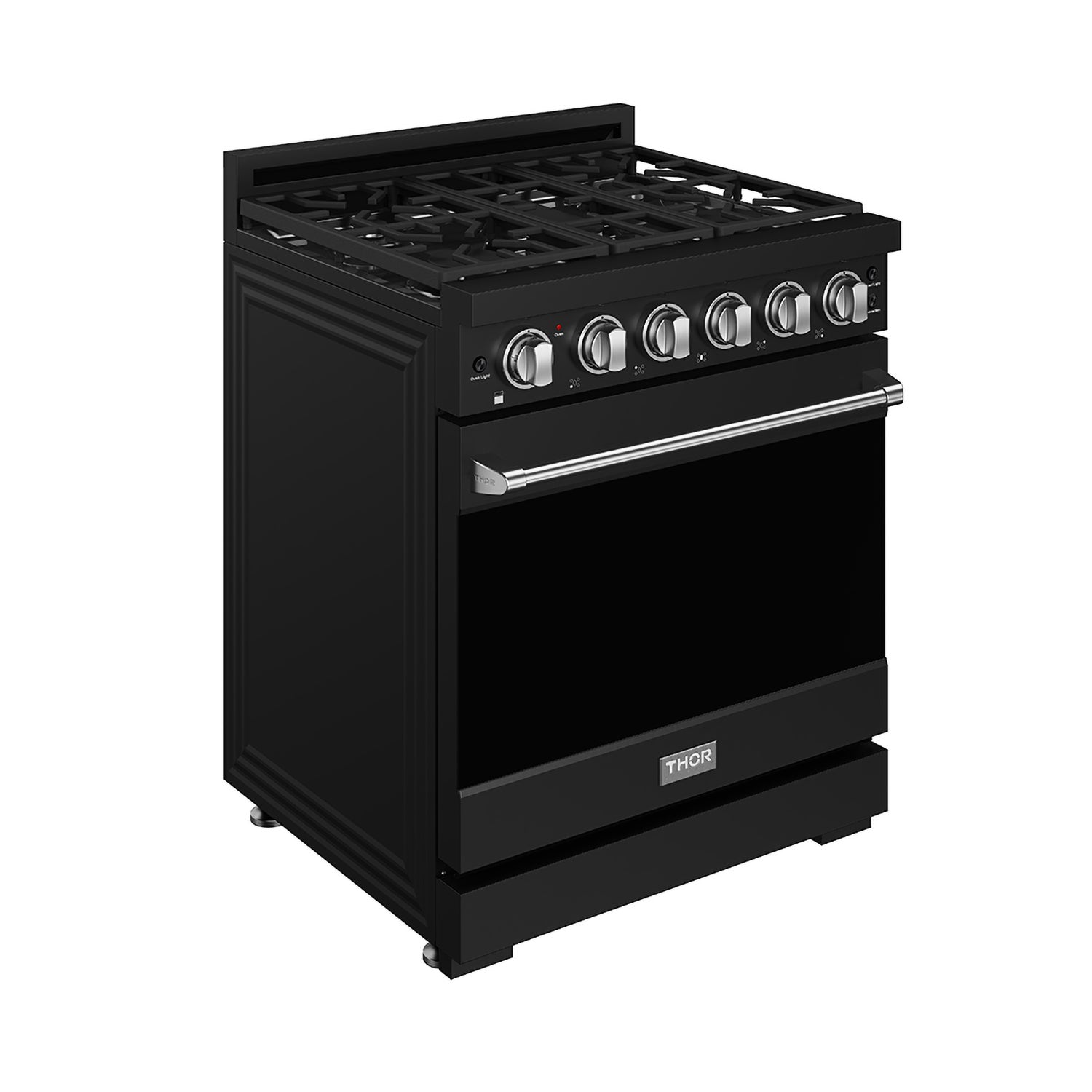 30 Inch Professional Liquid Propane with Precision Knob Control in Black/Stainless Steel