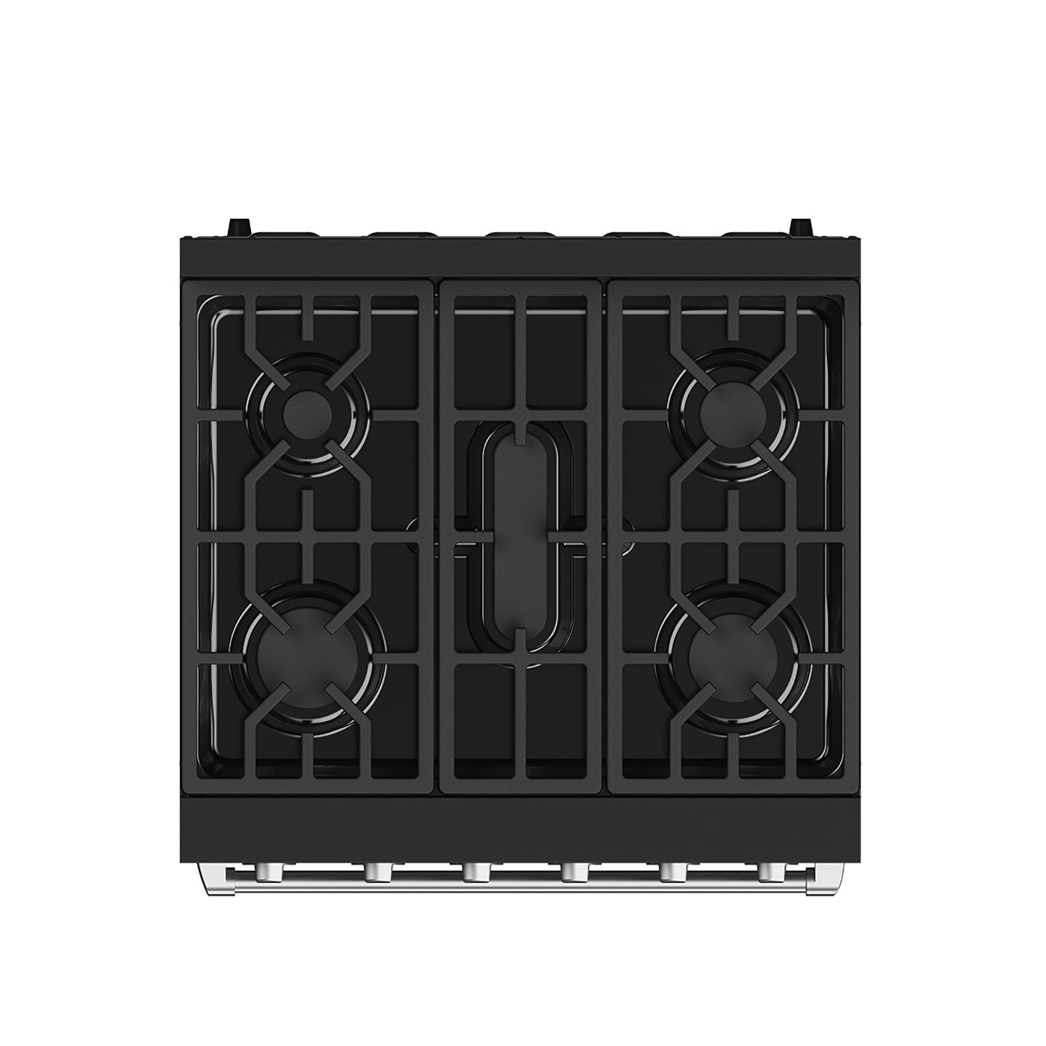 30 Inch Professional Liquid Propane with Precision Knob Control in Black/Stainless Steel