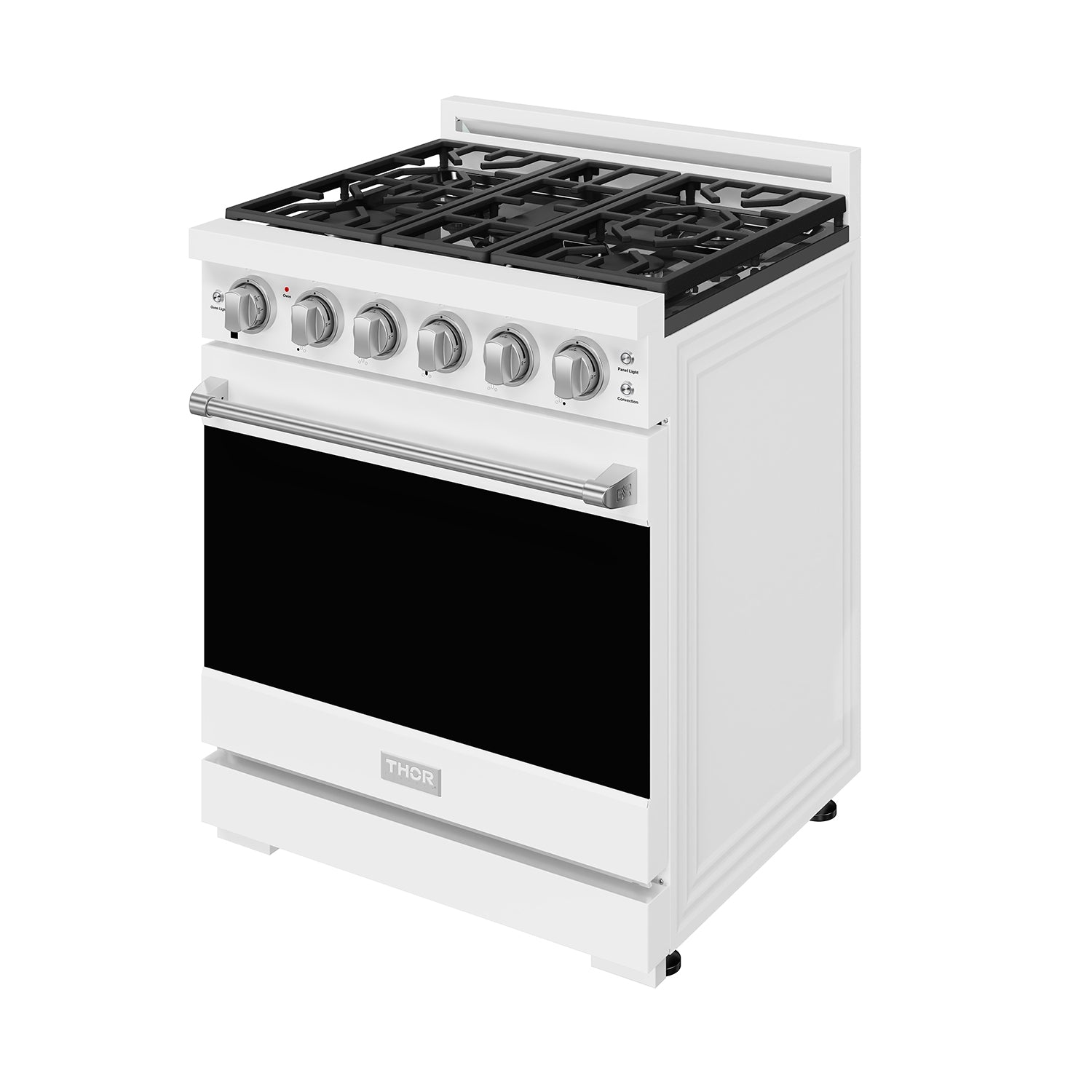30 Inch Professional Liquid Propane Range with Precision Knob Control in White | Gordon Ramsay Series