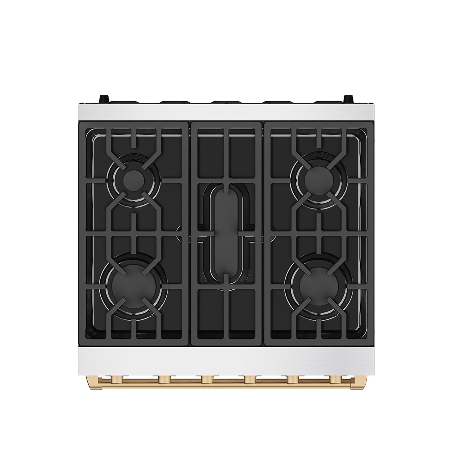 30 Inch Professional Liquid Propane with Precision Knob Control in Stainless Steel/Bronze