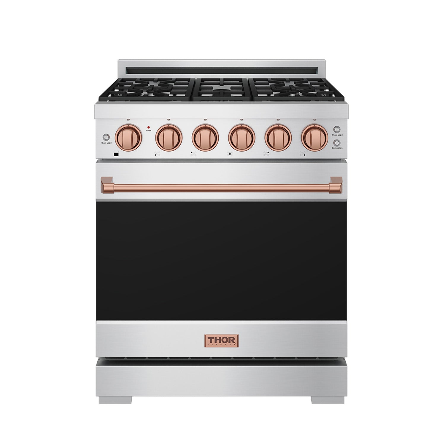 30 Inch Professional Gas with Precision Knob Control in Stainless Steel/Rose Gold