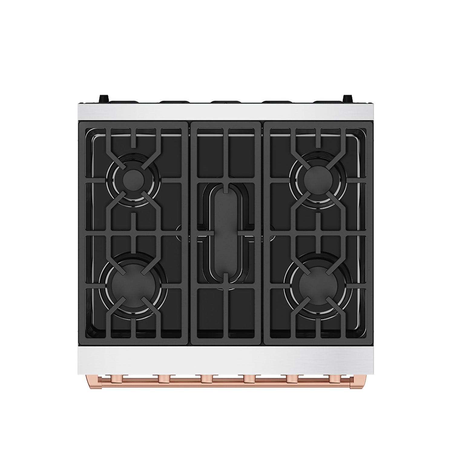 30 Inch Professional Gas with Precision Knob Control in Stainless Steel/Rose Gold