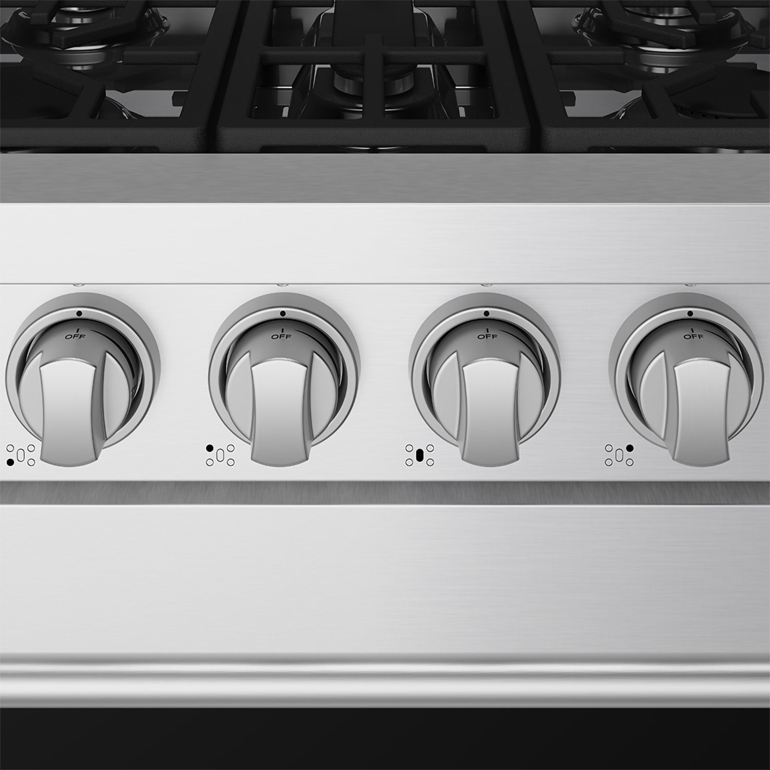 30 Inch Professional Gas with Precision Knob Control in Stainless Steel