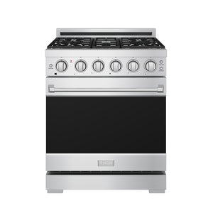 30 Inch Professional Liquid Propane with Precision Knob Control in Stainless Steel
