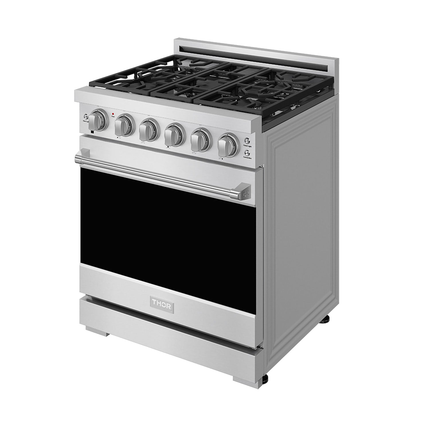 30 Inch Professional Gas with Precision Knob Control in Stainless Steel