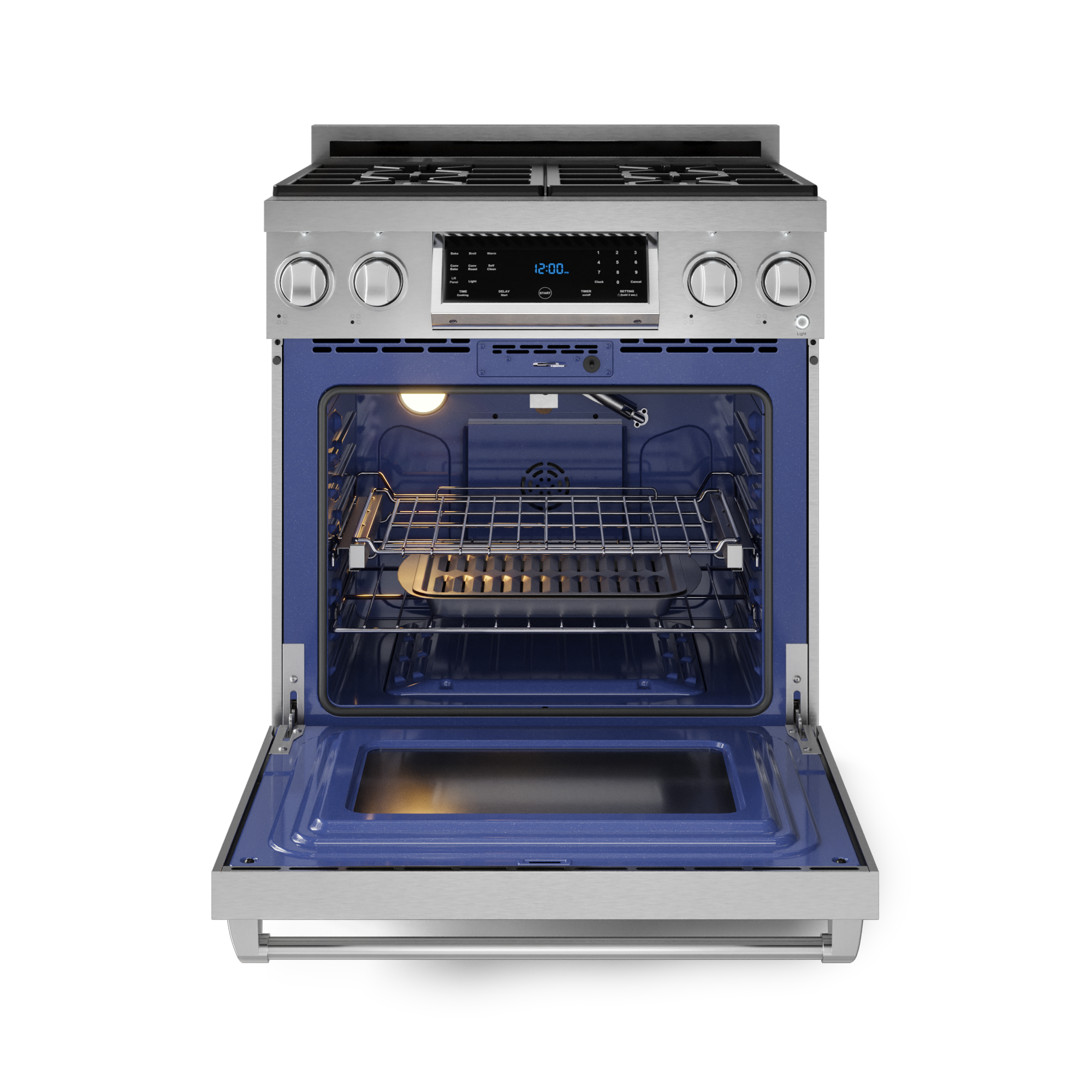 30 Inch Professional LP Range with Tilt Panel Touch Control in Stainless Steel | Gordon Ramsay Series - RSG30LP