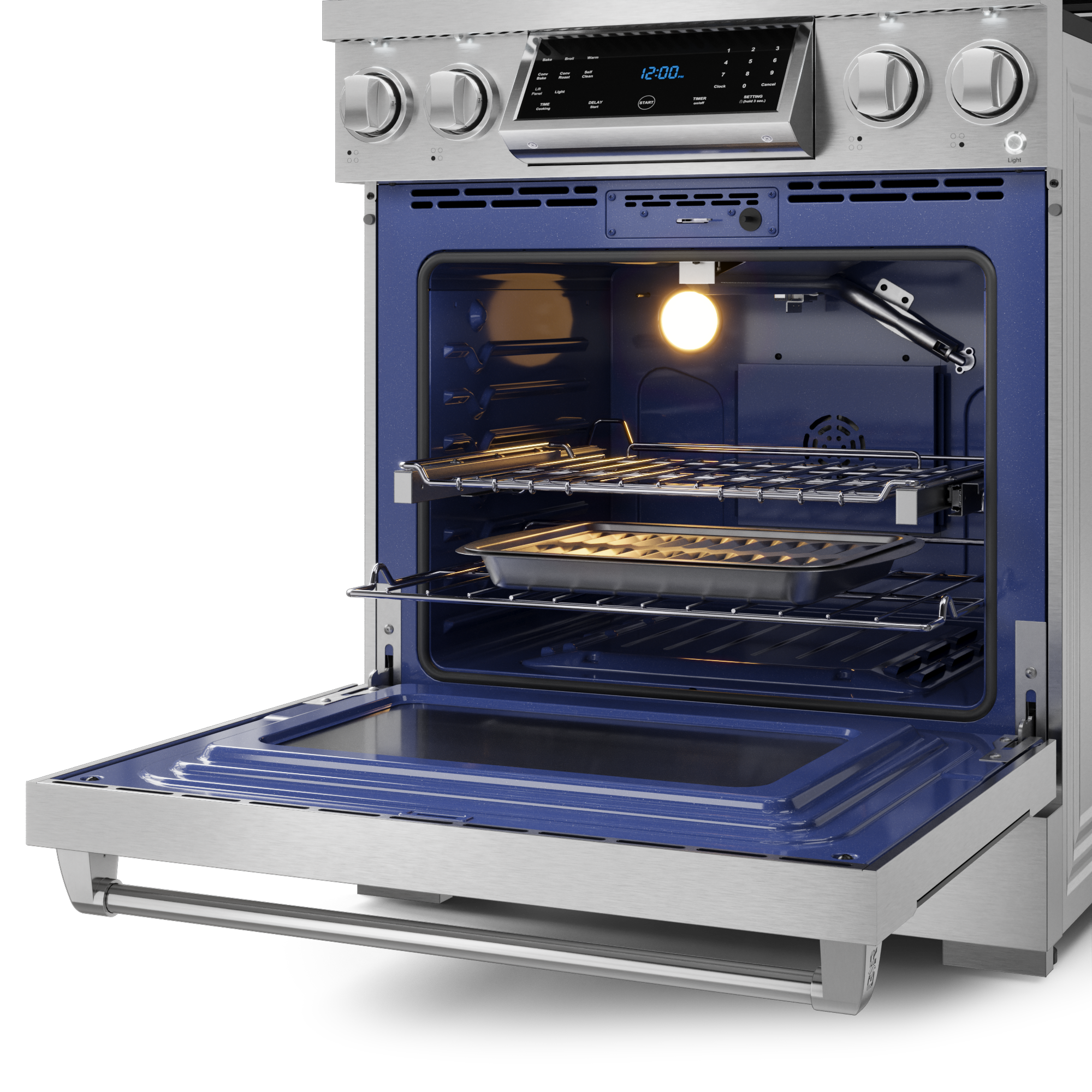 30 Inch Professional LP Range with Tilt Panel Touch Control in Stainless Steel | Gordon Ramsay Series - RSG30LP