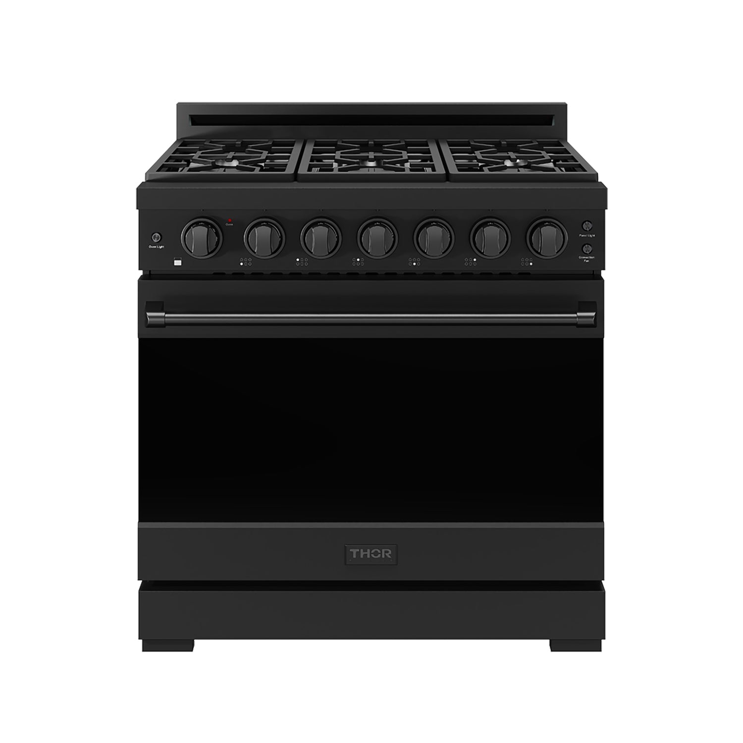 36 Inch Professional Liquid Propane Range in Black | Gordon Ramsay Series