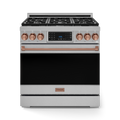 36 Inch Professional LP Range with Tilt Panel Touch Control in Stainless Steel/Rose Gold | Gordon Ramsay Series