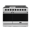 48 Inch Professional LP Range with Pro-Style Knobs in Stainless Steel/Black | Gordon Ramsay Series