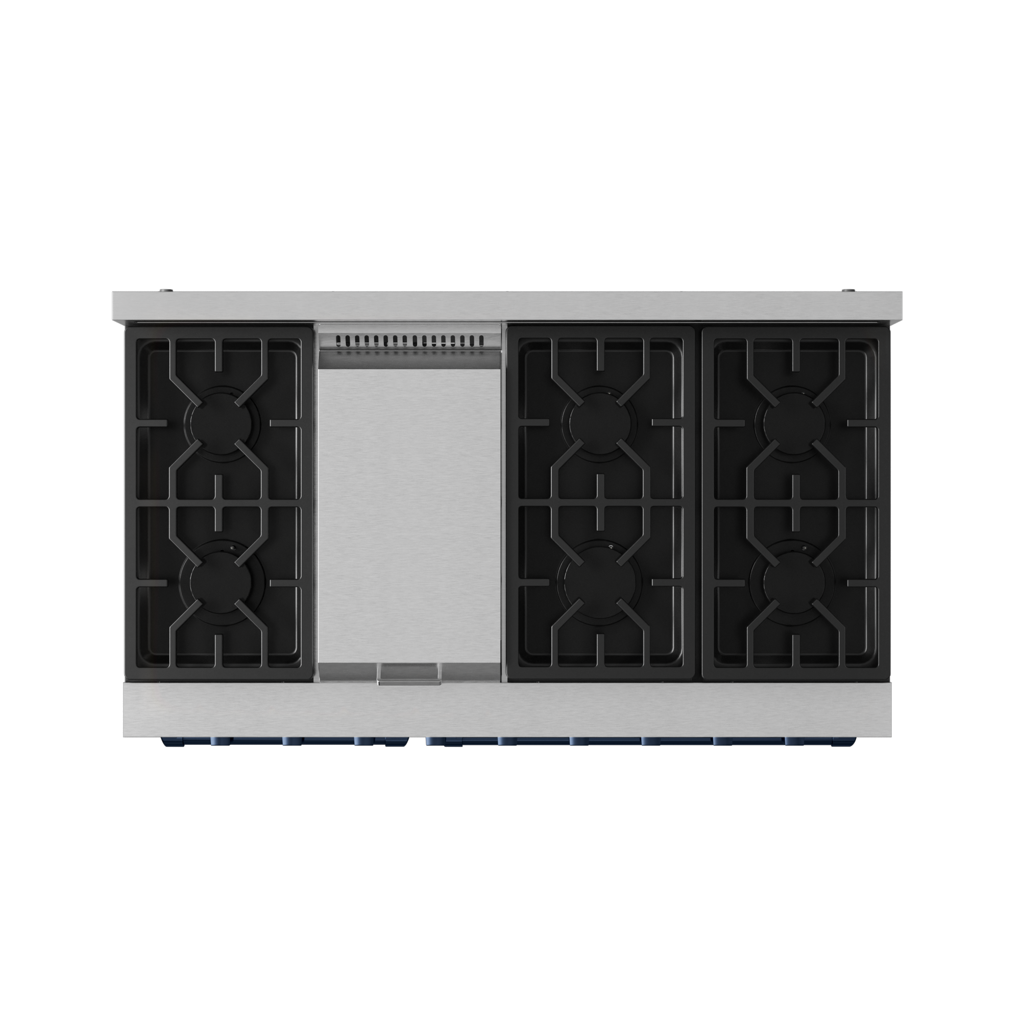48 Inch Professional LP Range with Pro-Style Knobs in Stainless Steel/Blue | Gordon Ramsay Series - RSG48ELP-BLU