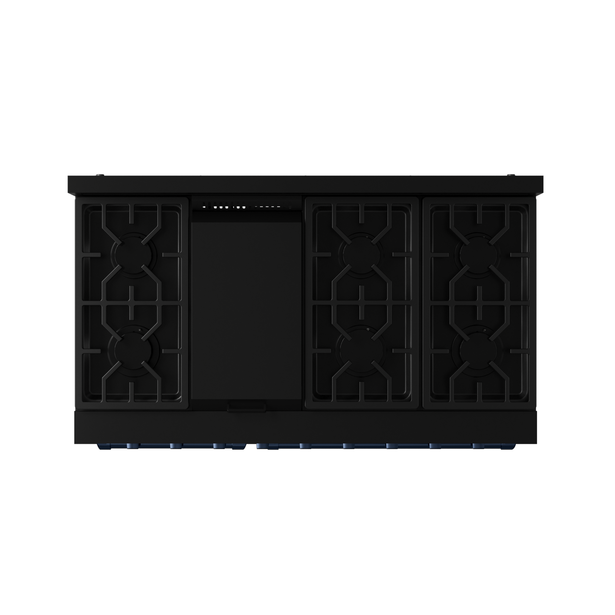 48 Inch Professional Gas Range with Pro-Style Knobs in Black/Blue | Gordon Ramsay Series - RSG48EB-BLU