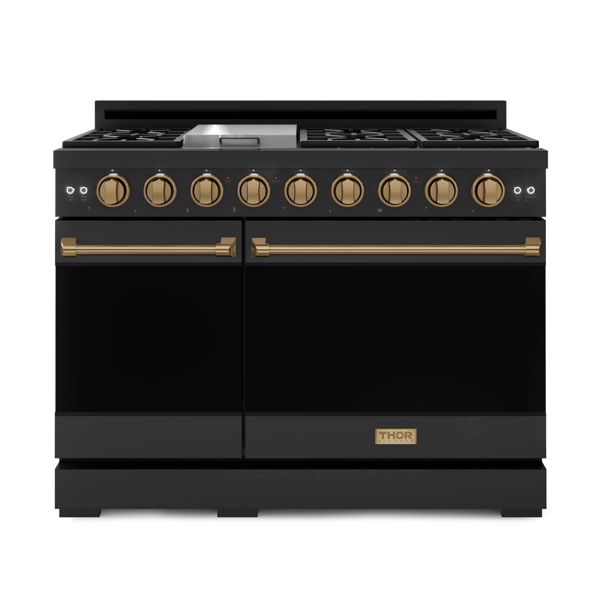 48-Inch Black/Bronze Pro-Style Gas Range | Gordon Ramsay 48-Inch Black/Bronze Pro-Style Gas Range | Gordon Ramsay