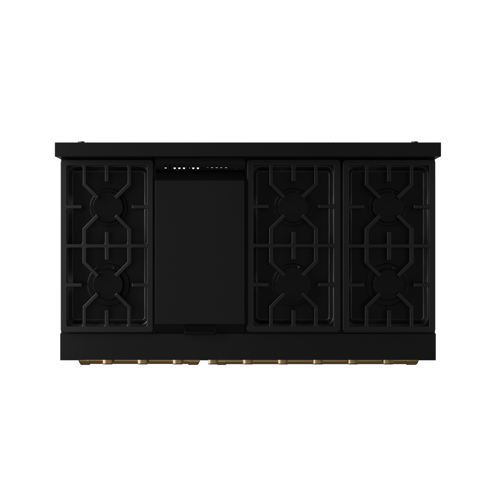 48 Inch Professional Gas Range with Pro-Style Knobs in Black/Bronze | Gordon Ramsay Series - RSG48EB-BRZ