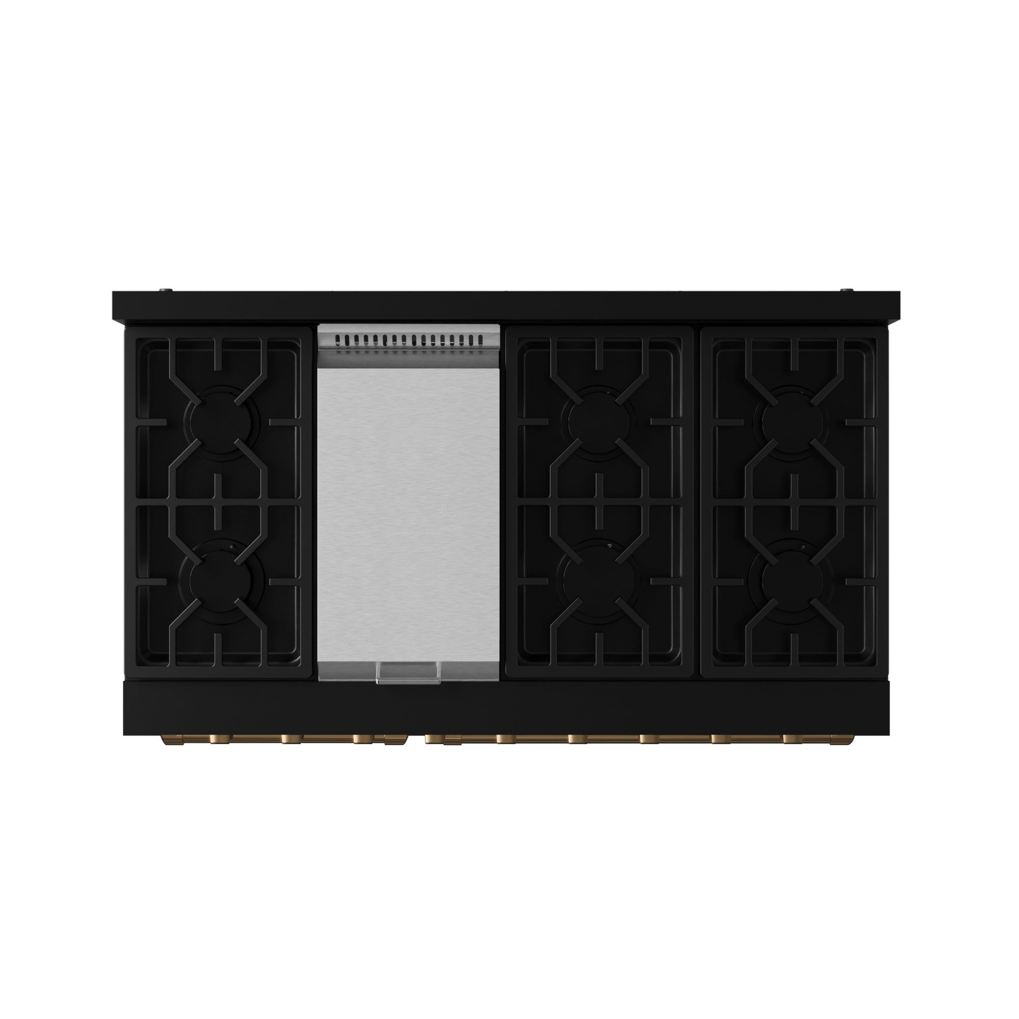 48 Inch Professional LP Range with Pro-Style Knobs in Black/Bronze | Gordon Ramsay Series