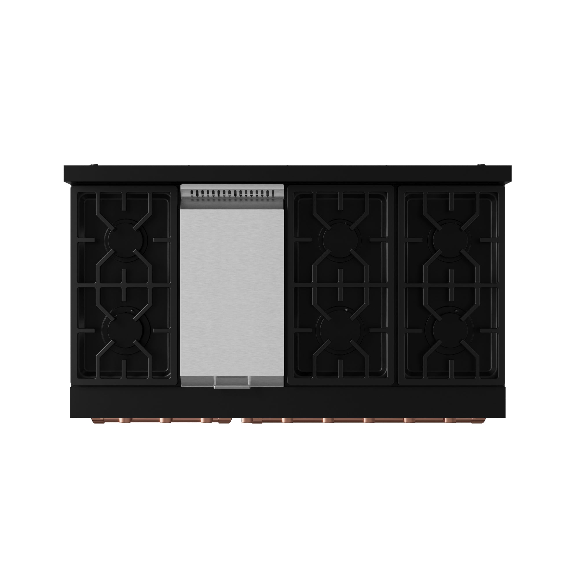 48 Inch Professional LP Range with Pro-Style Knobs in Black/Rose Gold | Gordon Ramsay Series