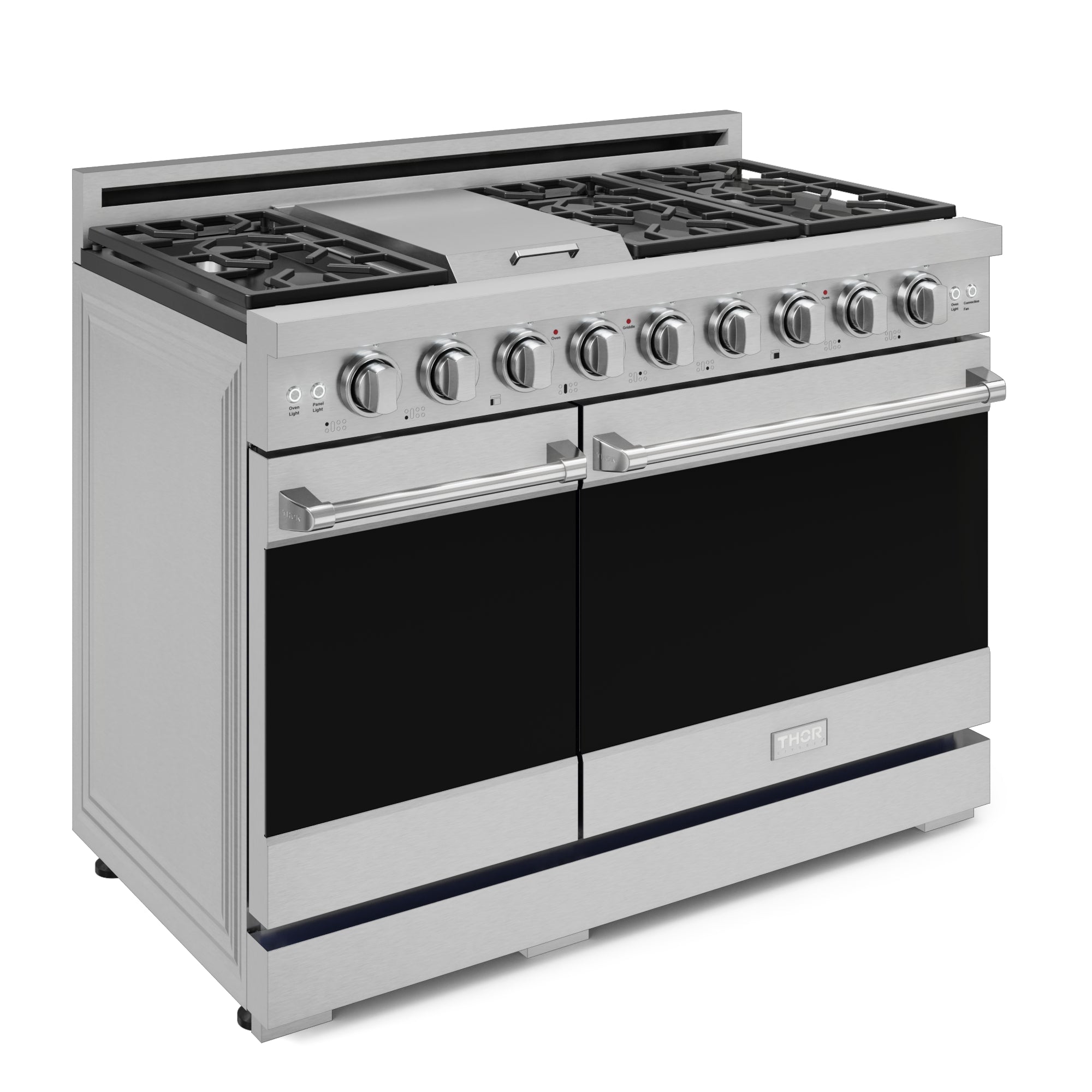 48 Inch Professional Gas Range with Pro-Style Knobs in Stainless Steel | Gordon Ramsay Series - RSG48E