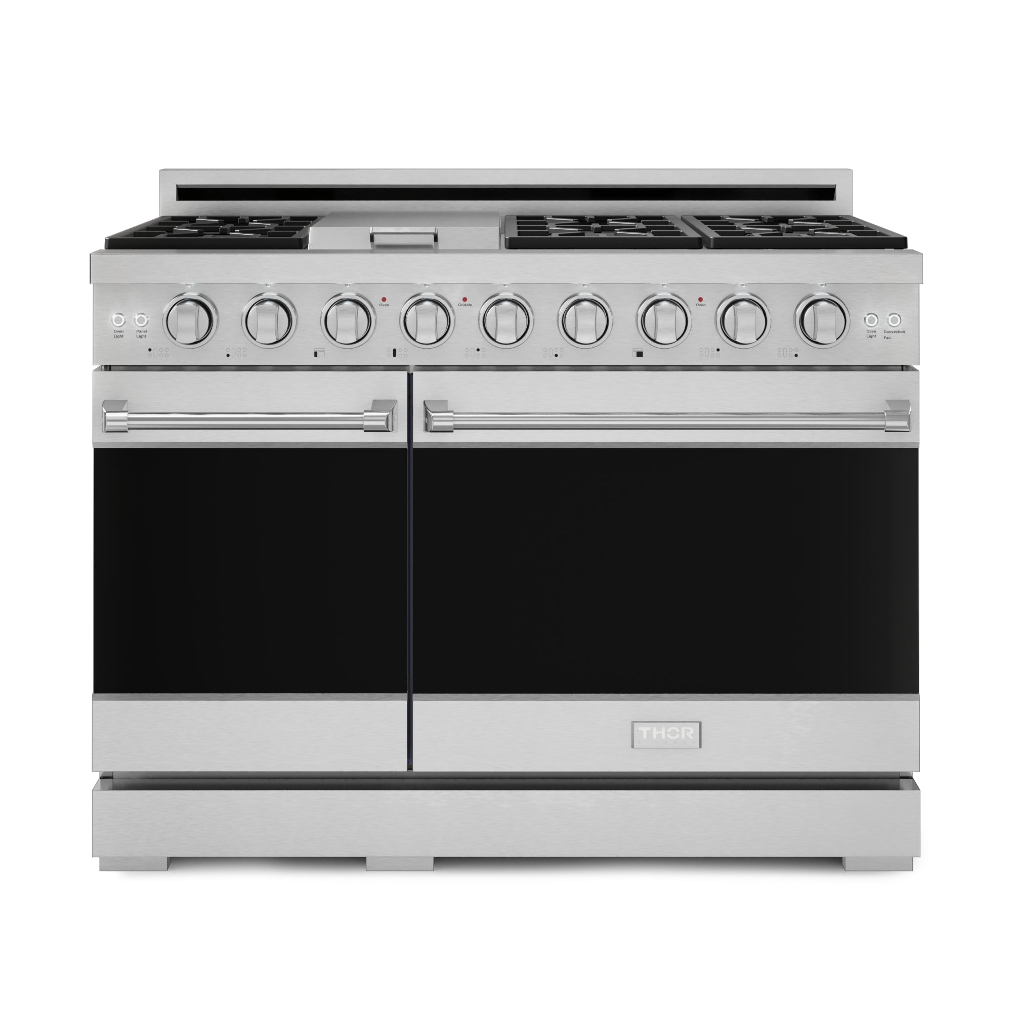 48 Inch Professional Gas Range with Pro-Style Knobs in Stainless Steel | Gordon Ramsay Series