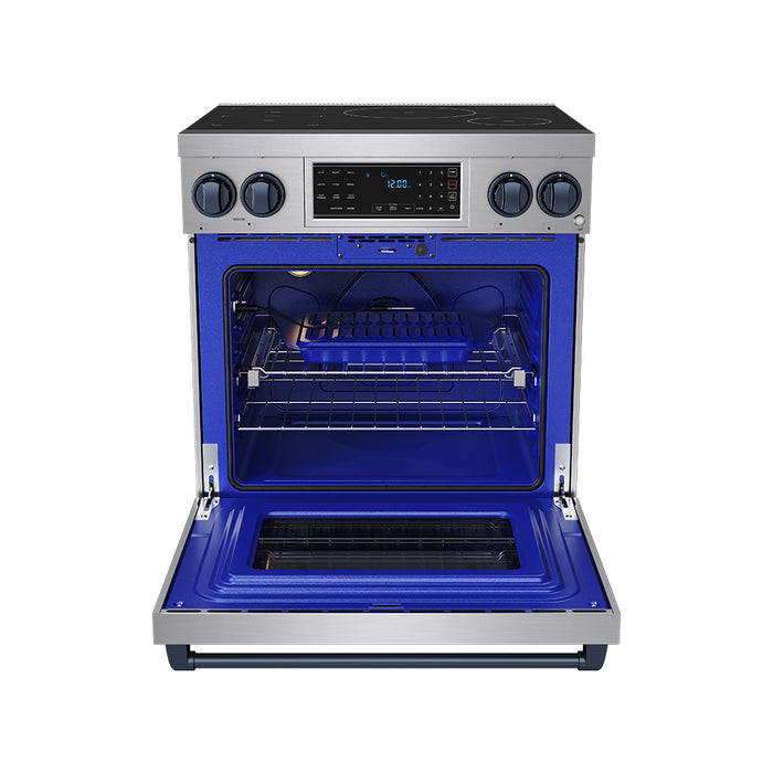 Buy 30 Inch Pro-Style Induction Range in Stainless Steel/Blue (RSI30 ...