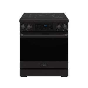 30 Inch Professional Induction Range with Tilt Panel Touch Control in Black | Gordon Ramsay Series