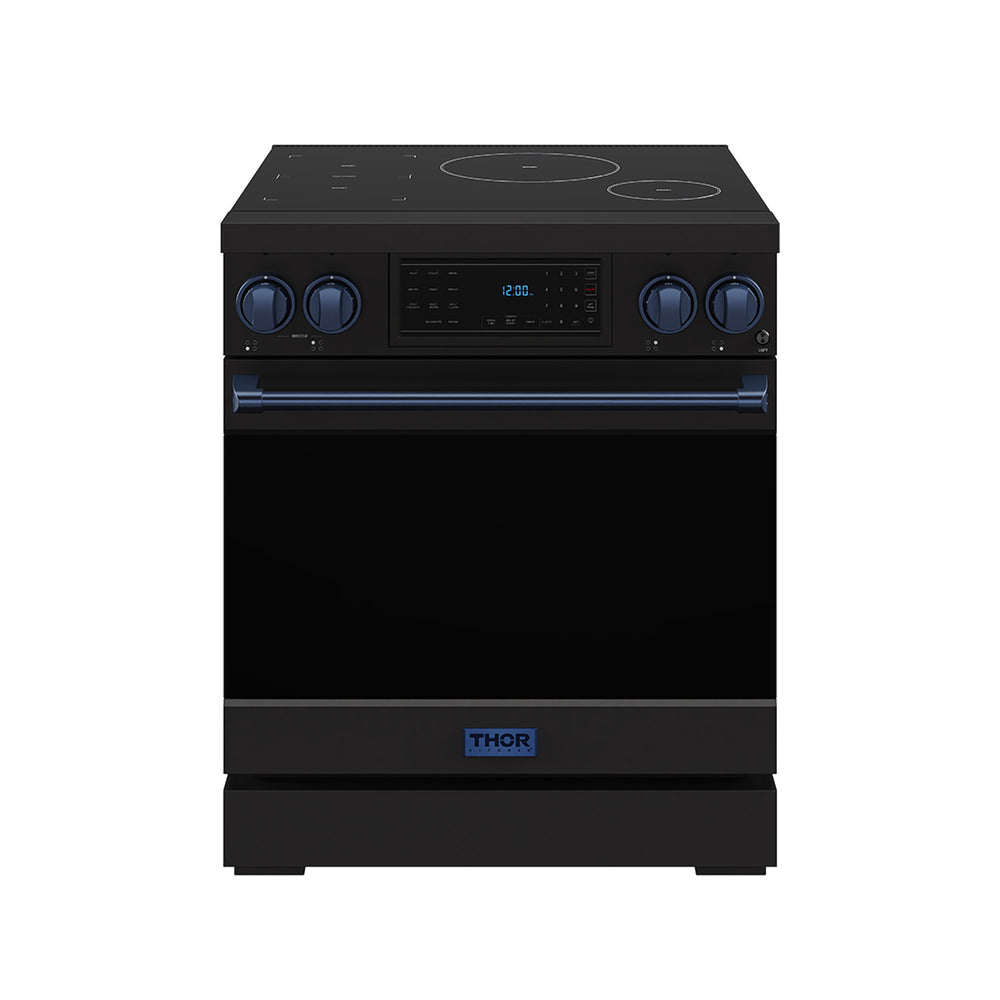 30 Inch Professional Induction Range with Tilt Panel Touch Control in