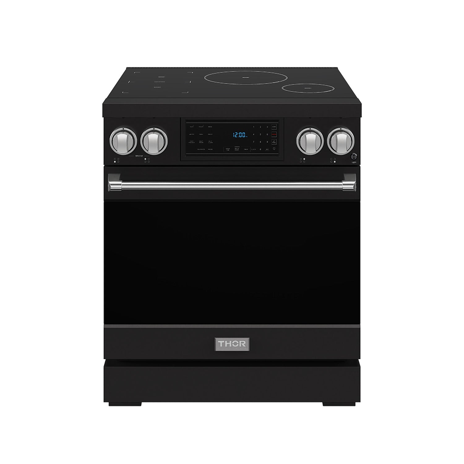 30 Inch Professional Induction Range with Tilt Panel Touch Control in Black and Stainless Steel | Gordon Ramsay Series