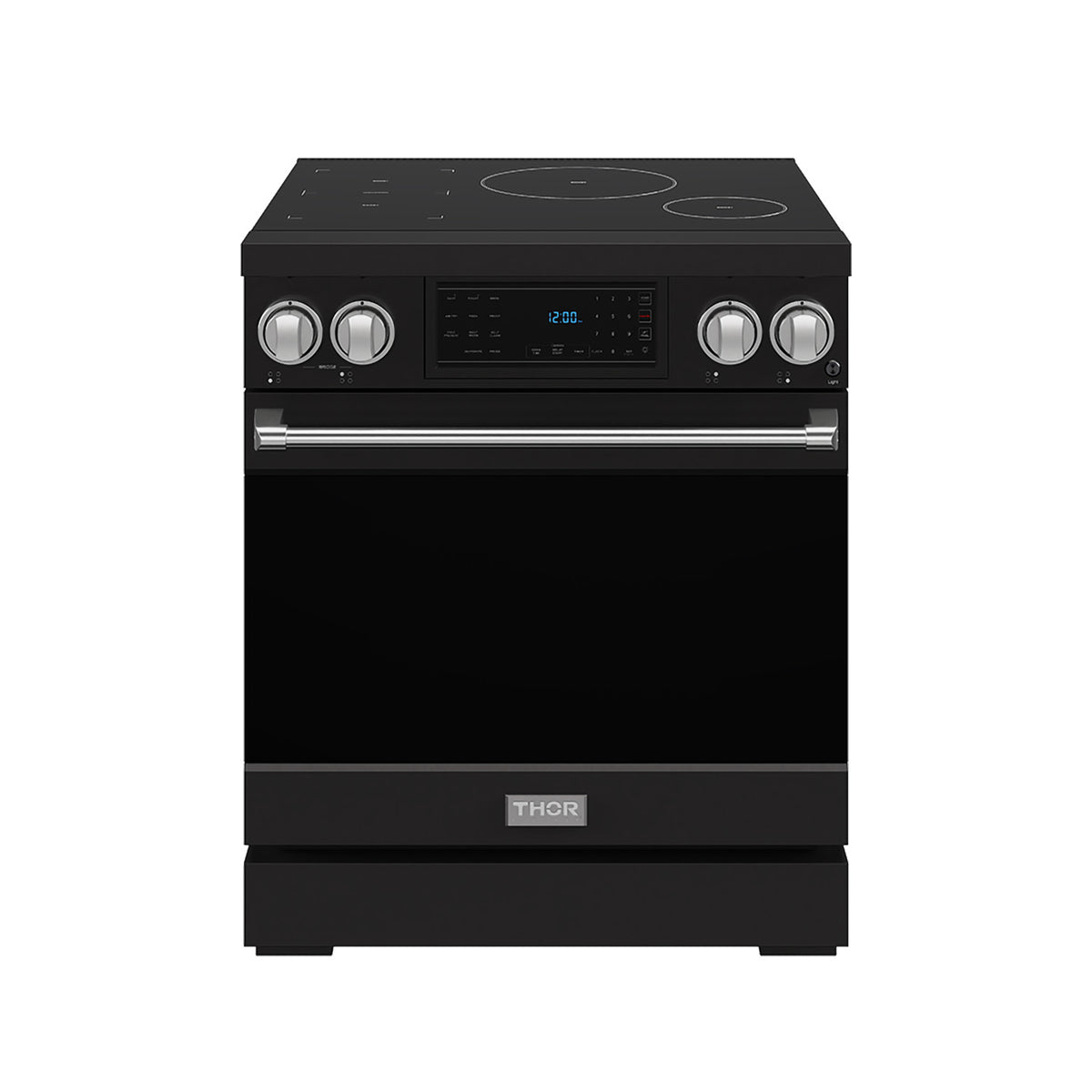 Buy 30 Inch Pro-Style Induction Range in Black/Stainless Steel 