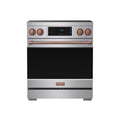 30 Inch Professional Induction Range with Tilt Panel Touch Control in Stainless Steel and Rose Gold | Gordon Ramsay Series
