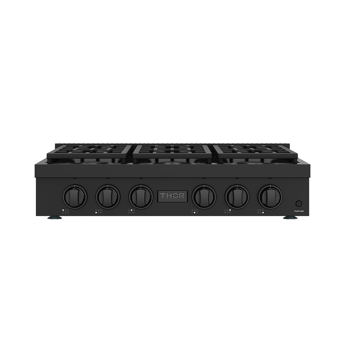 THOR x Gordon Ramsay Collection 36 Inch Professional Gas Rangetop with Knob Control – Matte Black