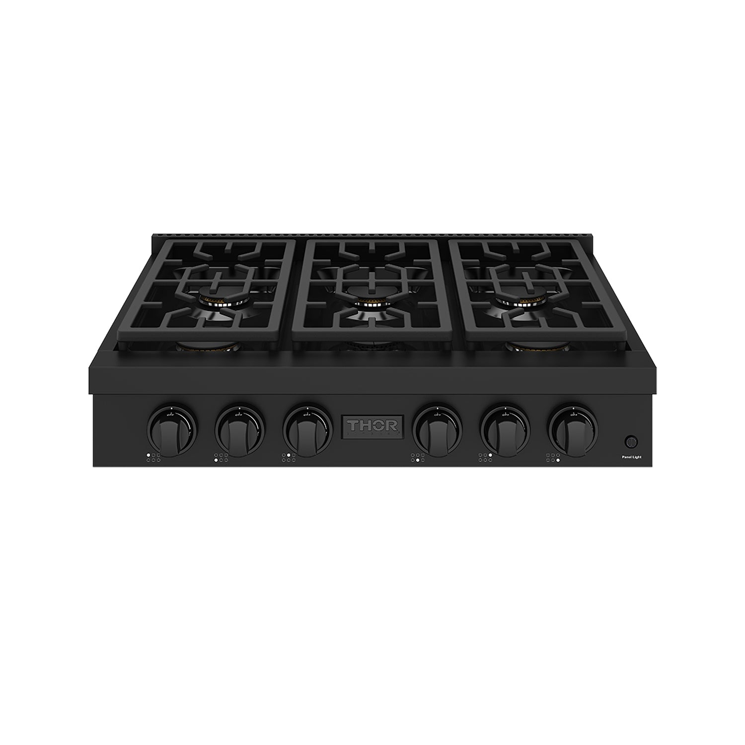 THOR x Gordon Ramsay Collection 36 Inch Professional Gas Rangetop with Knob Control – Matte Black