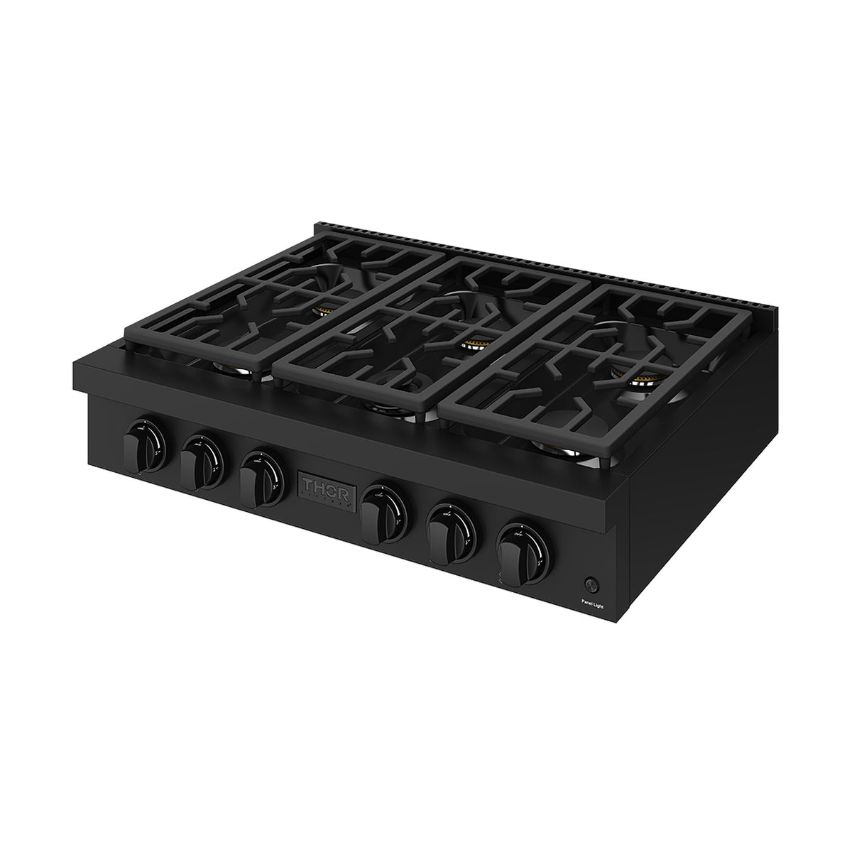 THOR x Gordon Ramsay Collection 36 Inch Professional Gas Rangetop with Knob Control – Matte Black