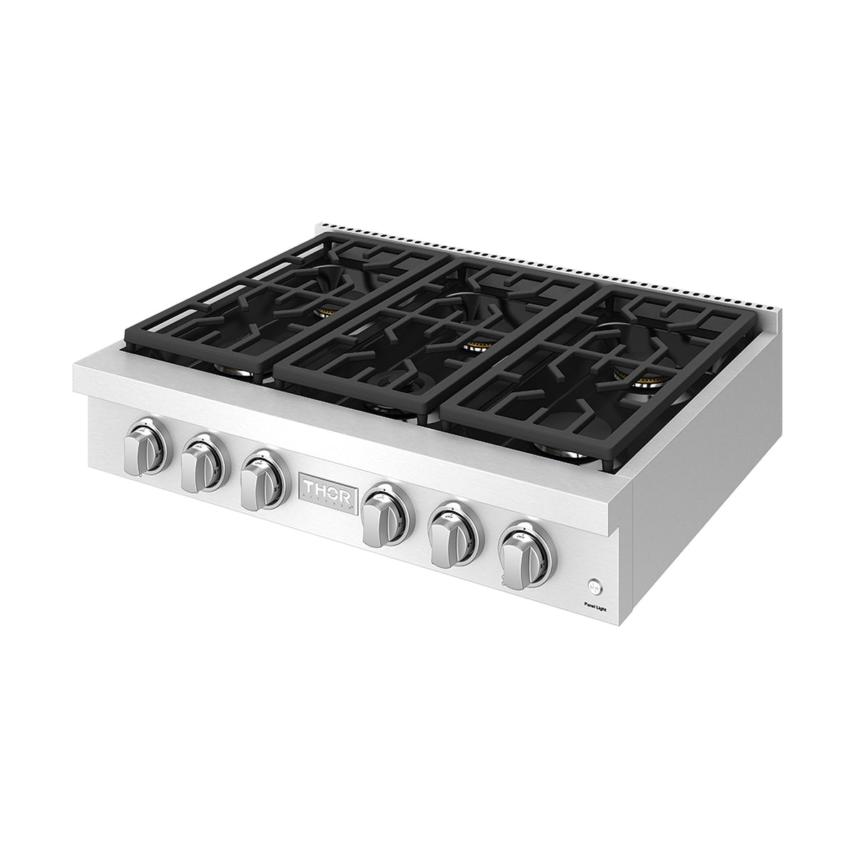 THOR x Gordon Ramsay Collection 36 Inch Professional Gas Rangetop with Knob Control – Stainless Steel