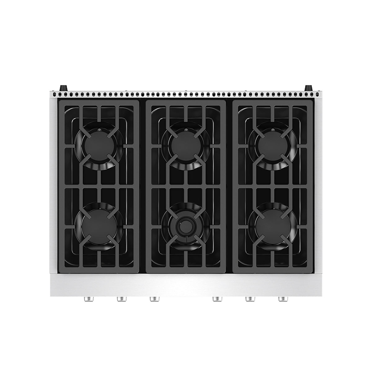 THOR x Gordon Ramsay Collection 36 Inch Professional Gas Rangetop with Knob Control – Stainless Steel