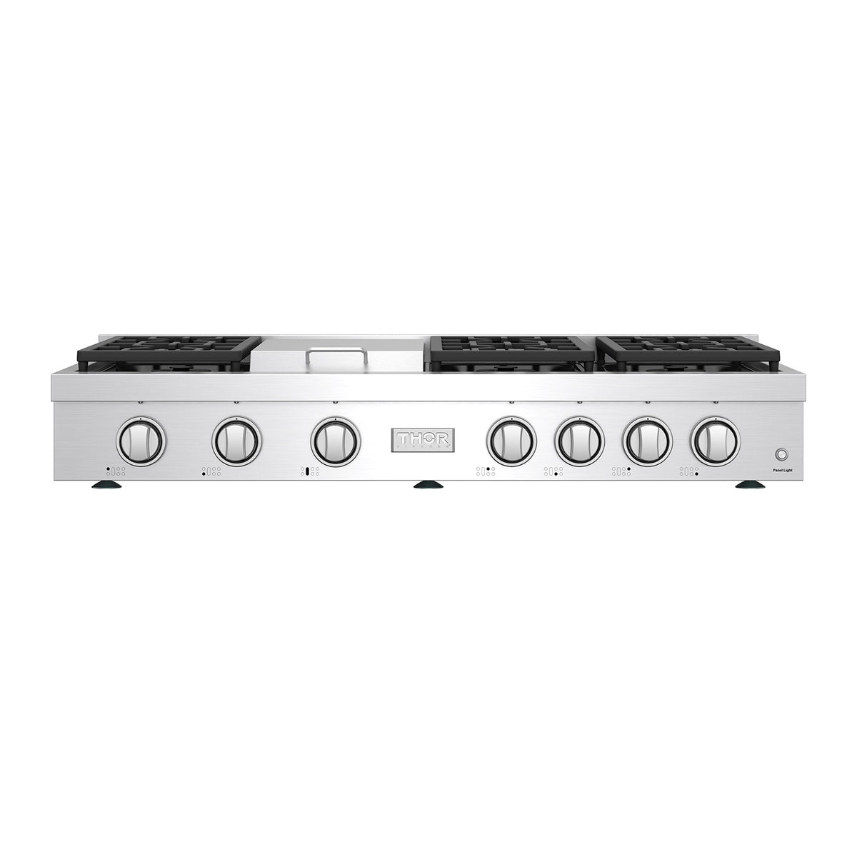 THOR x Gordon Ramsay Collection 48 Inch Professional Gas Rangetop with Knob Control – Stainless Steel