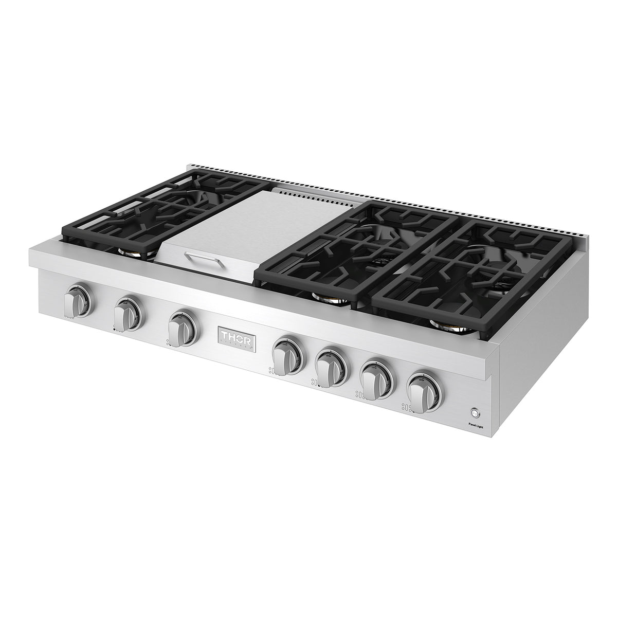 THOR x Gordon Ramsay Collection 48 Inch Professional Gas Rangetop with Knob Control – Stainless Steel