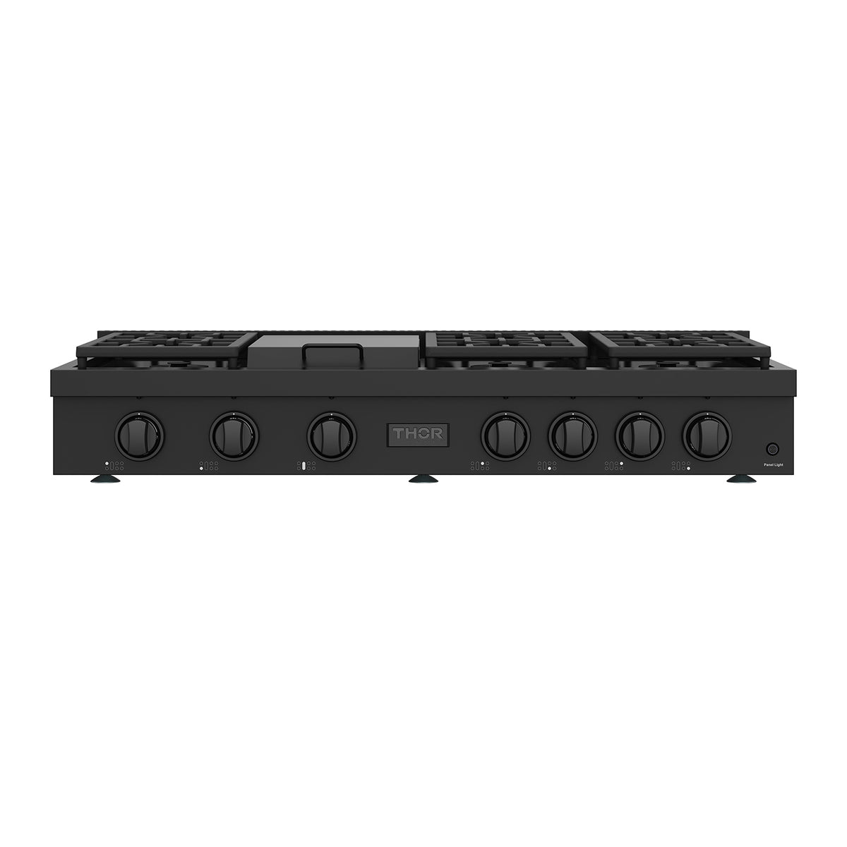 THOR x Gordon Ramsay Collection 48 Inch Professional Gas Rangetop with Knob Control – Matte Black