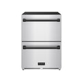 24 Inch Undercounter Built-In / Freestanding Drawer Freezer – Stainless Steel/Black | Gordon Ramsay Series