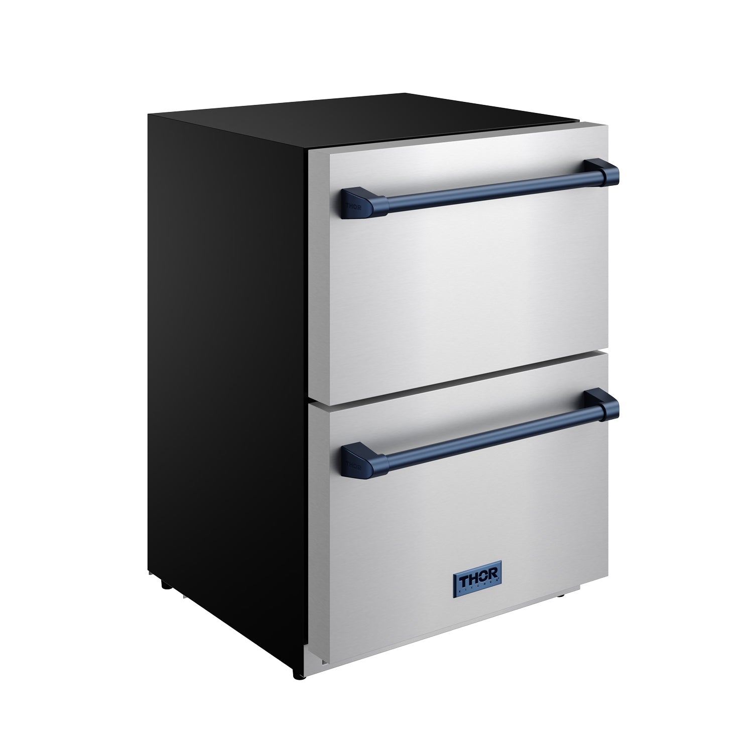 24″ Undercounter Built-In / Freestanding Drawer Freezer – Stainless Steel/Blue | Gordon Ramsay Series