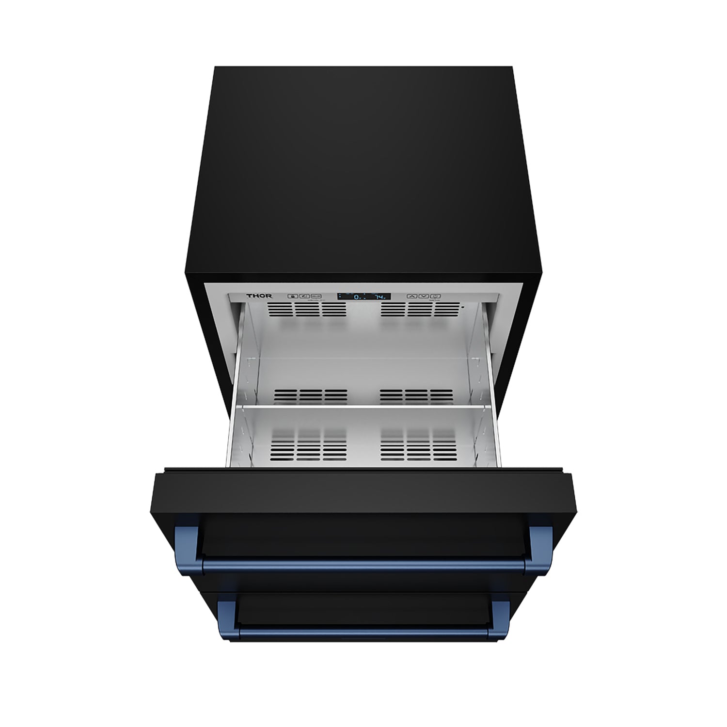 24″ Undercounter Built-In / Freestanding Drawer Freezer – Black/Blue | Gordon Ramsay Series