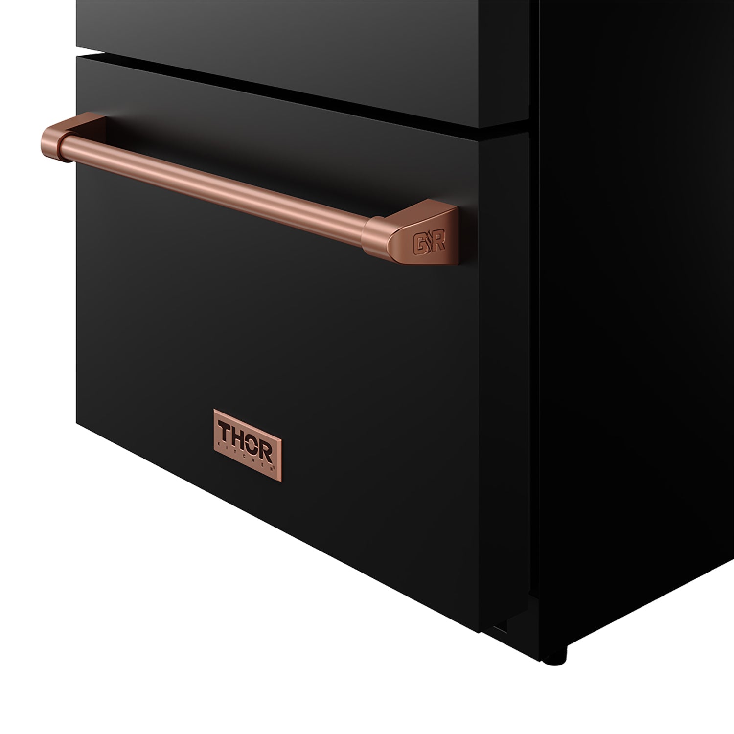 24" Undercounter Built-In or Freestanding Drawer Refrigerator – Black/Rose Gold | Gordon Ramsay Series