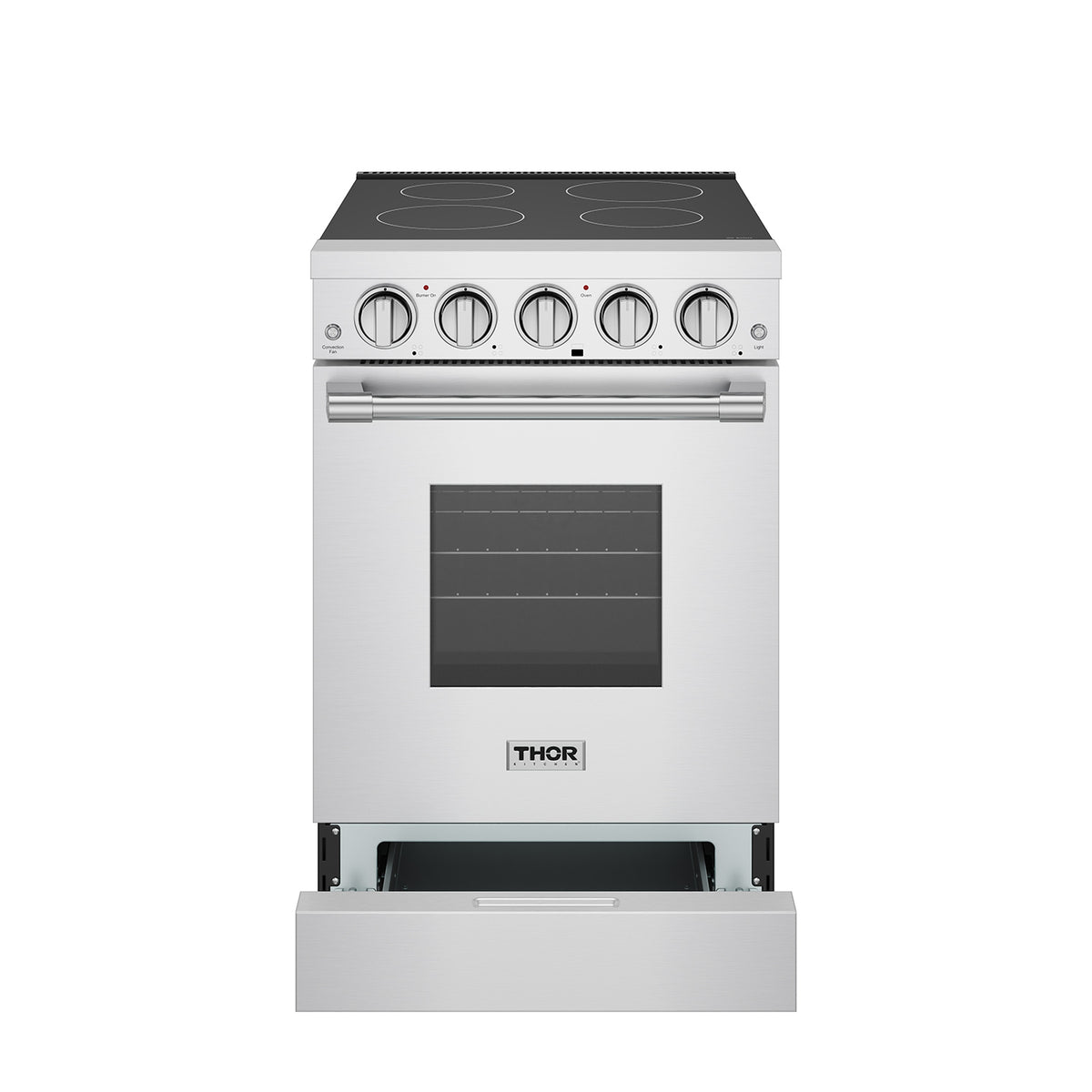 24 Inch S Series Professional Electric Range – Stainless Steel
